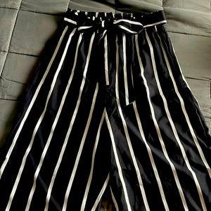 Shein Wide Leg Belted Pants